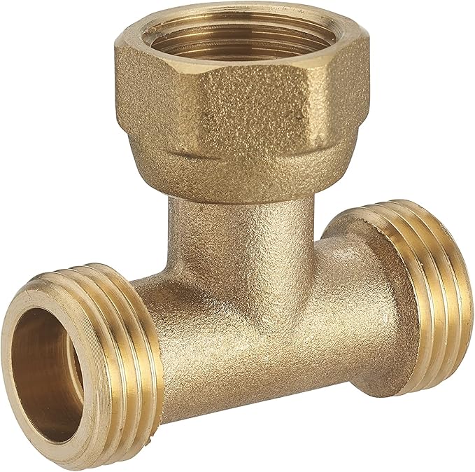 Bwintech 2 Pièces 3/8 "BSP Femelle X Mâle Nickelé Laiton Mini Vanne à Boisseau Sphérique