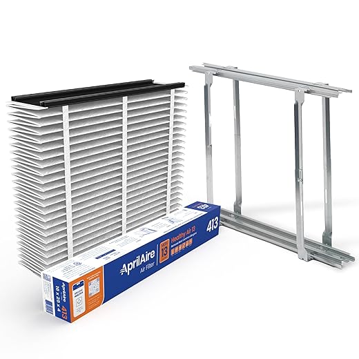 AprilAire 1413 Air Purifier Upgrade Kit + 413 Replacement Furnace Filter for AprilAire 2140, 2400, Space-Gard 2400 Whole-House Air Purifiers - MERV 13, Healthy Home Allergy Air Filter