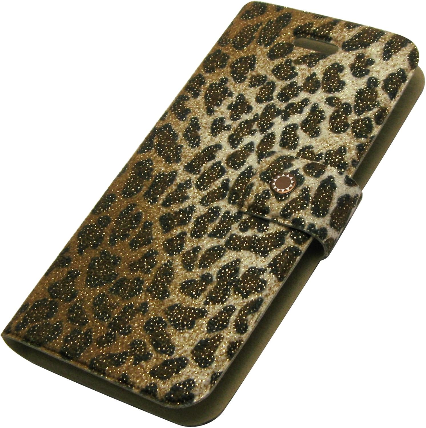 Owltec OWL-CVIP17(BK) Italian Eco Leather Notebook Type Cover, for iPhone 5, Black