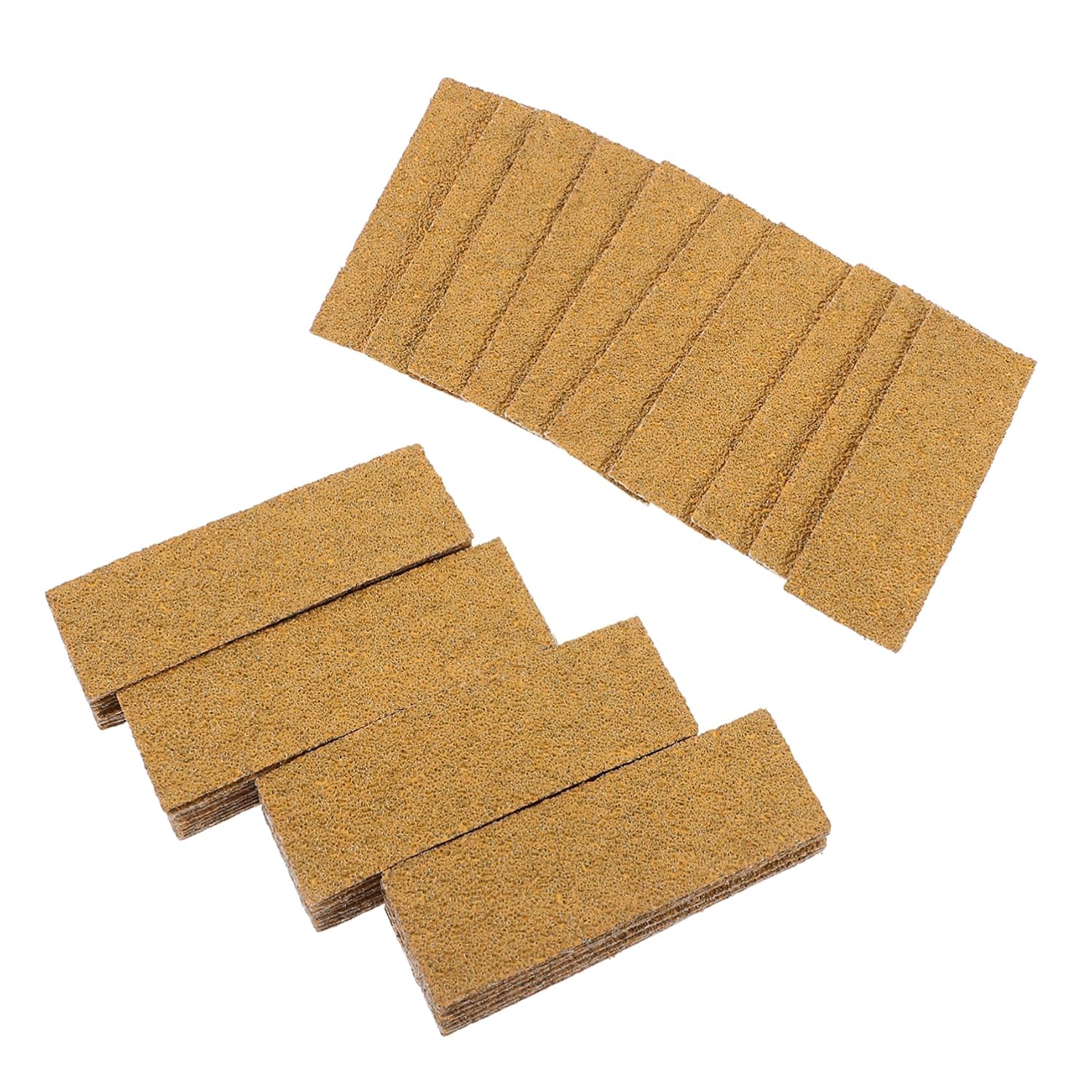 ABOOFAN Aluminum Oxide Sandpaper Sheets 40 Grit Polishing Sandpaper Strips for Sander