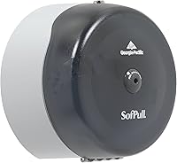 Vista 6 de GP PRO (Georgia-Pacific) - Dispensador de papel higiénico lado a lado de Sofpull Centerpull (Georgia-Pacific), humo translúcido, 56509, 20.125