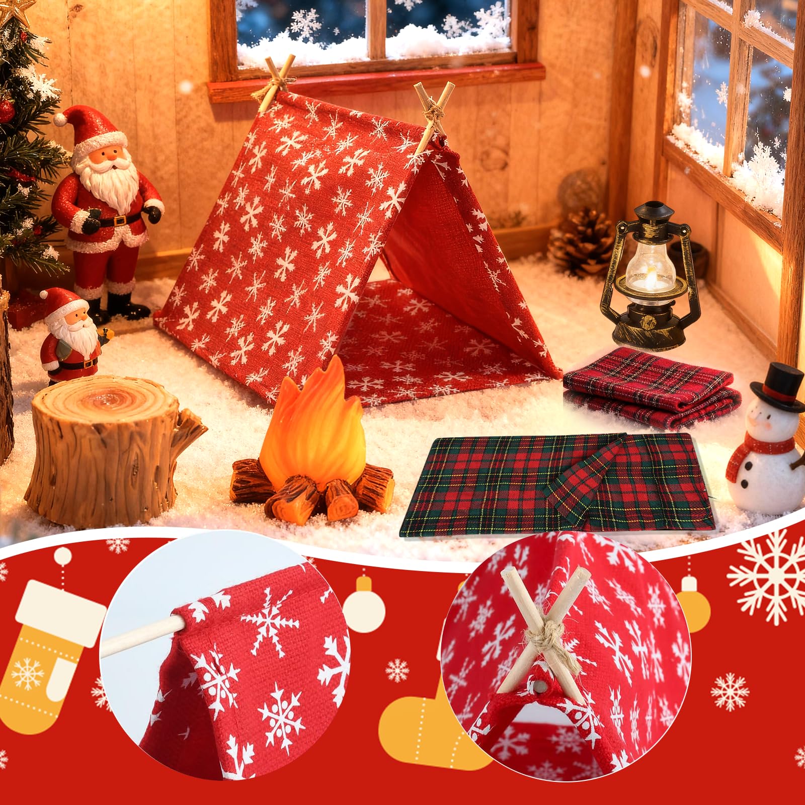 Falò In Miniatura Per Casa Delle Bambole | DOWNDRIFT | Accessori Gnomi E Natale - 3