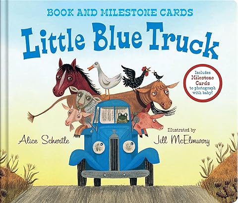 Little Blue Truck Milestone Edition