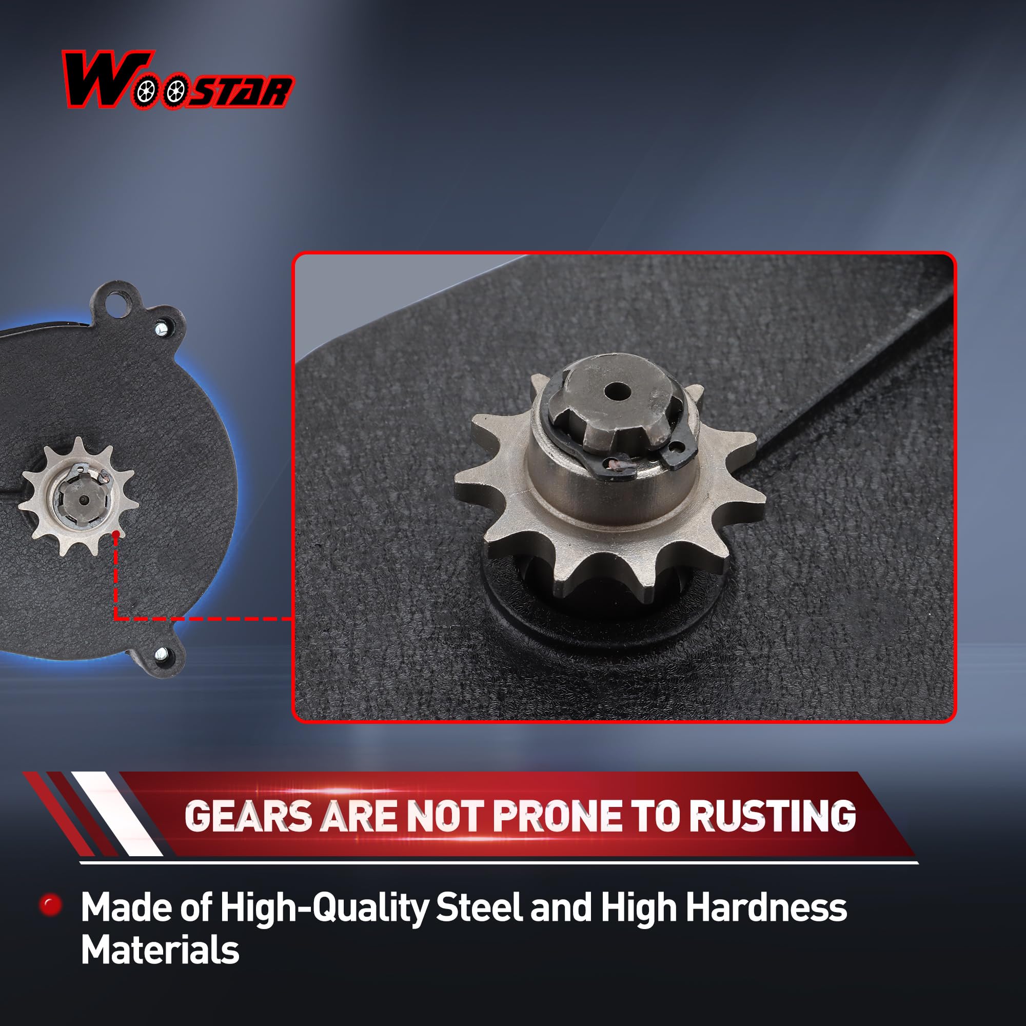 Pignon De Chaîne T8F 13T, 5 Pièces, Diamètre Intérieur 0,4