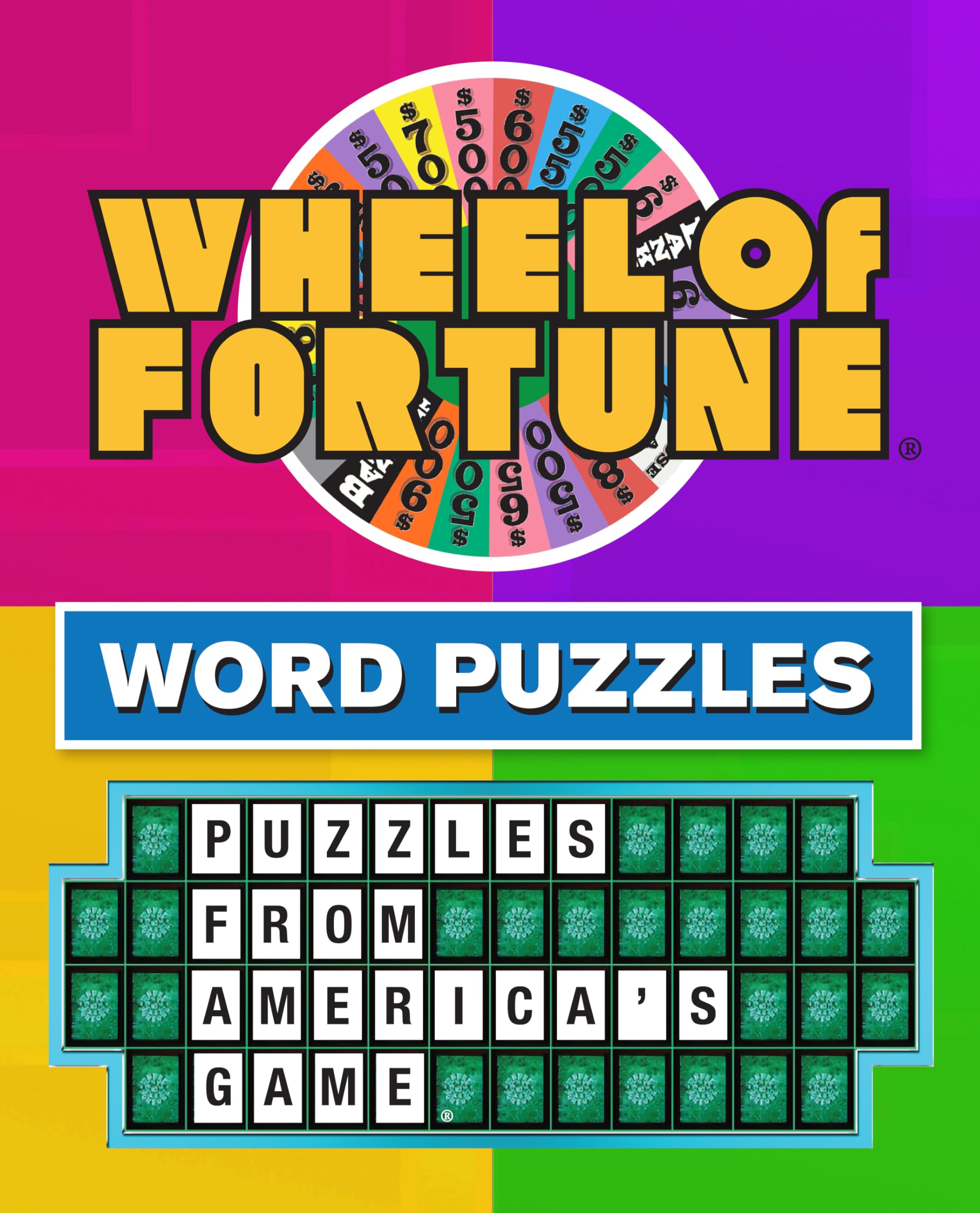 Wheel of Fortune Word Puzzles (384 Pages): Puzzles from America's