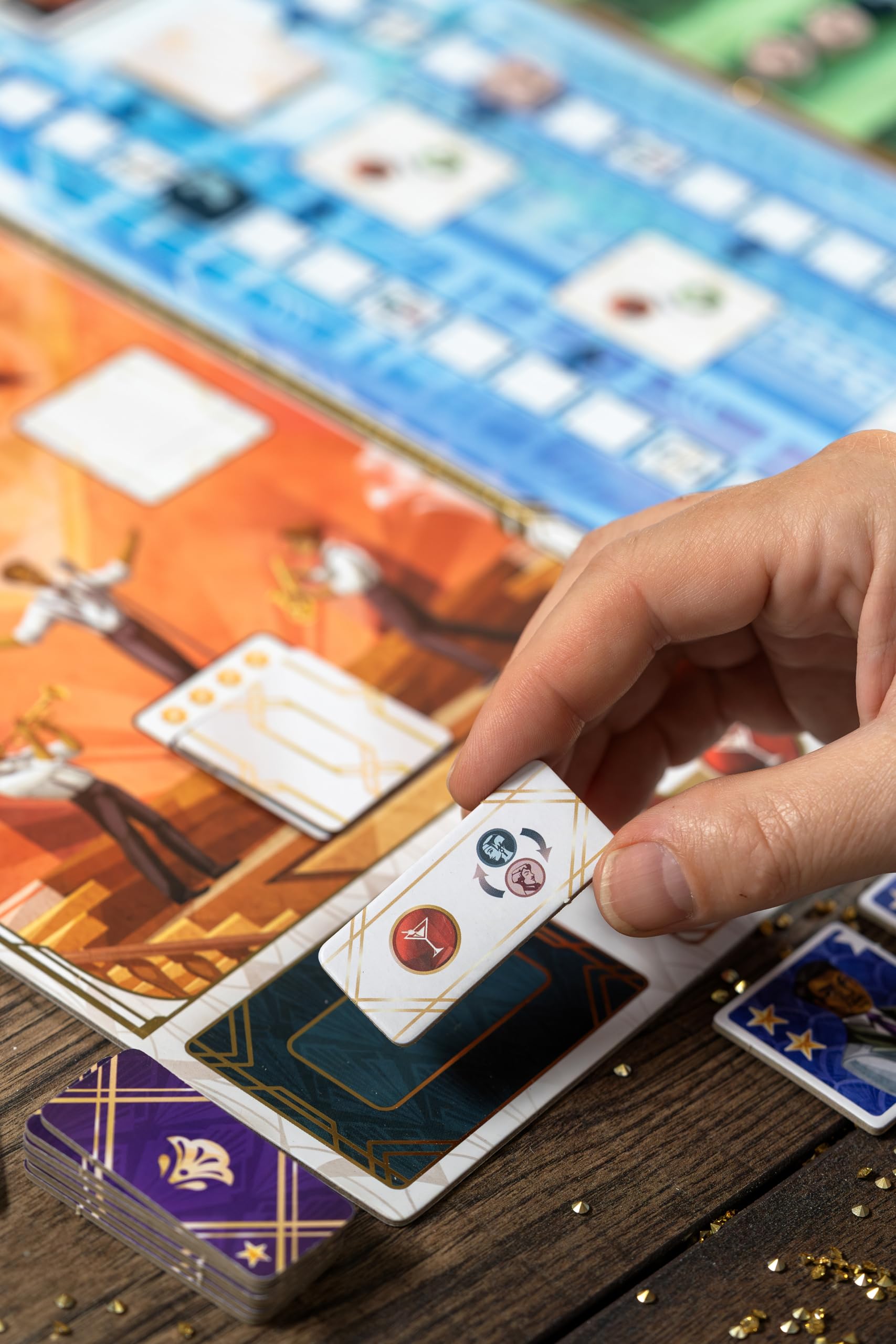 Hachette Board Games UK Gatsby Jeu de société 2 joueurs à partir de 10 ans