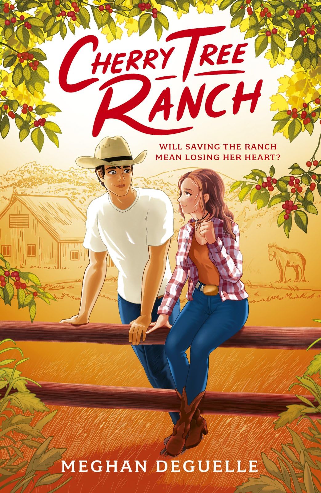 Cherry Tree Ranch: a sweet YA cowboy romance with forced proximity in a cosy small-town setting for fans of My Life With the Walter Boys and Jenny Han