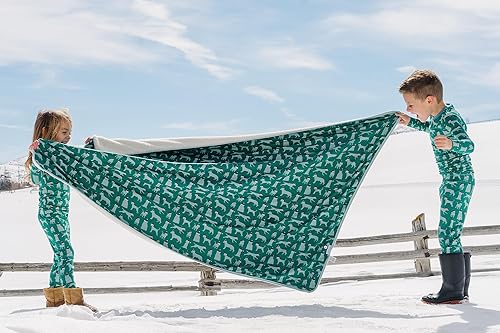 Miniatura 2 de KicKee Pants Conjunto de pijama estampado con camiseta de manga larga, pijama ajustada súper suave de bebé a niño