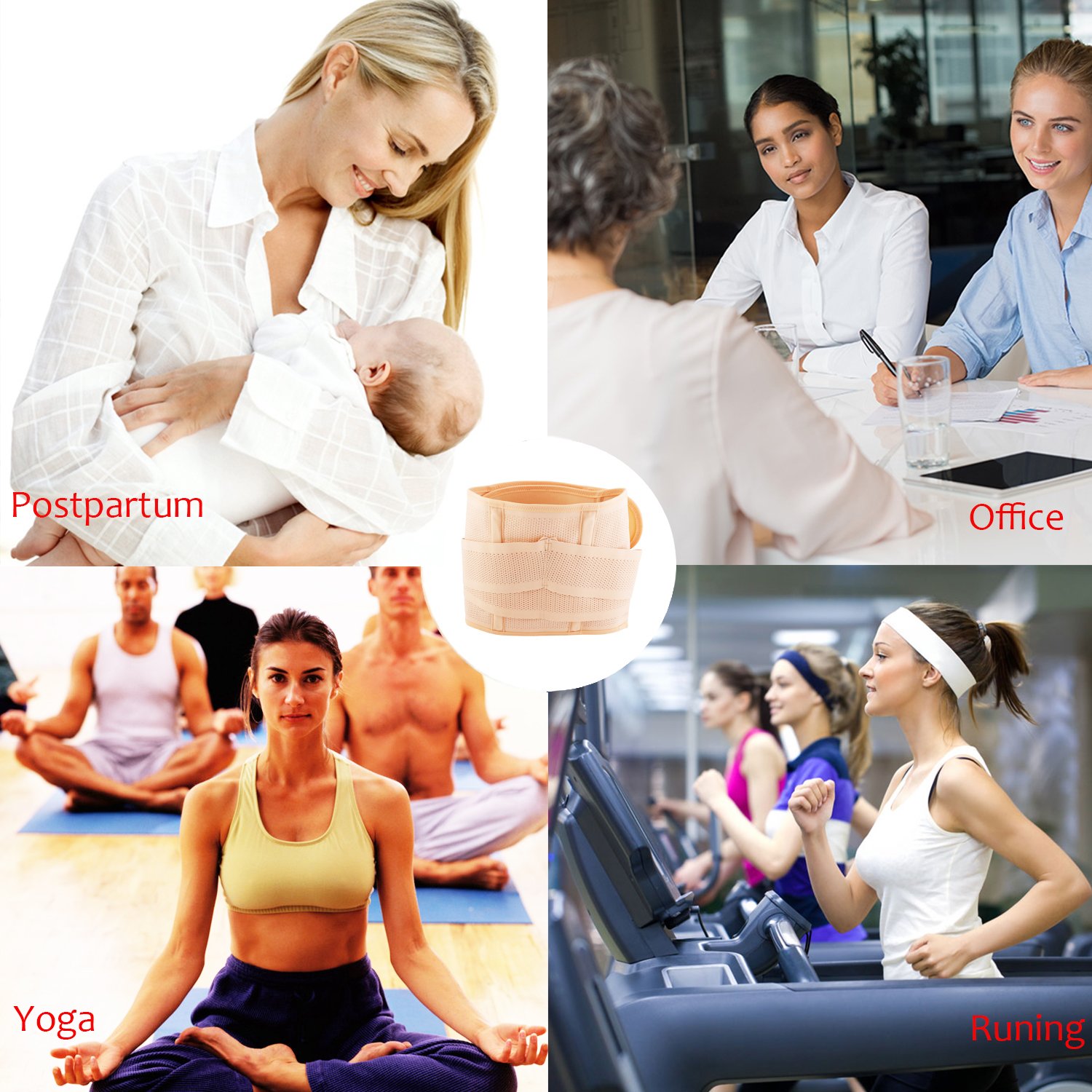 C Section Postpartum Belly Band, Post Partum Wrap Belt Girdle Support