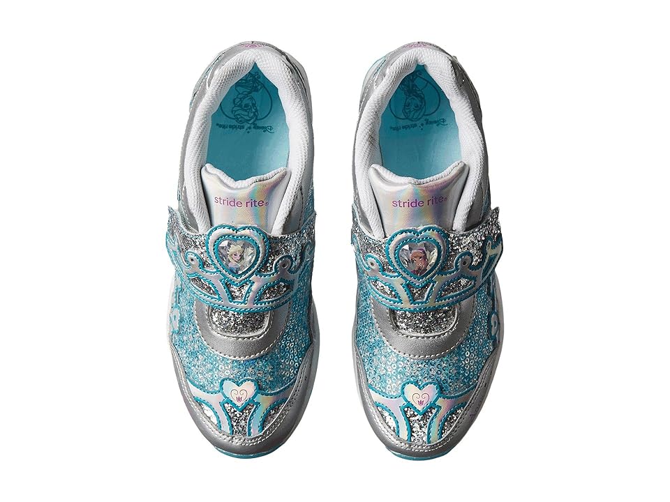 

Stride Rite Disneytm Anna Elsa A/C (Little Kid) (Silver/Turquoise) Girl's Shoes