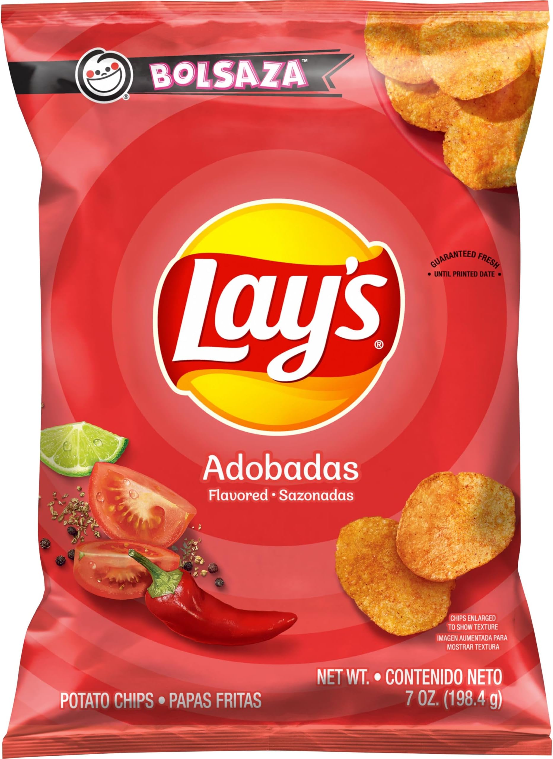 Sabritas Adobadas Potato Chips, 7 oz