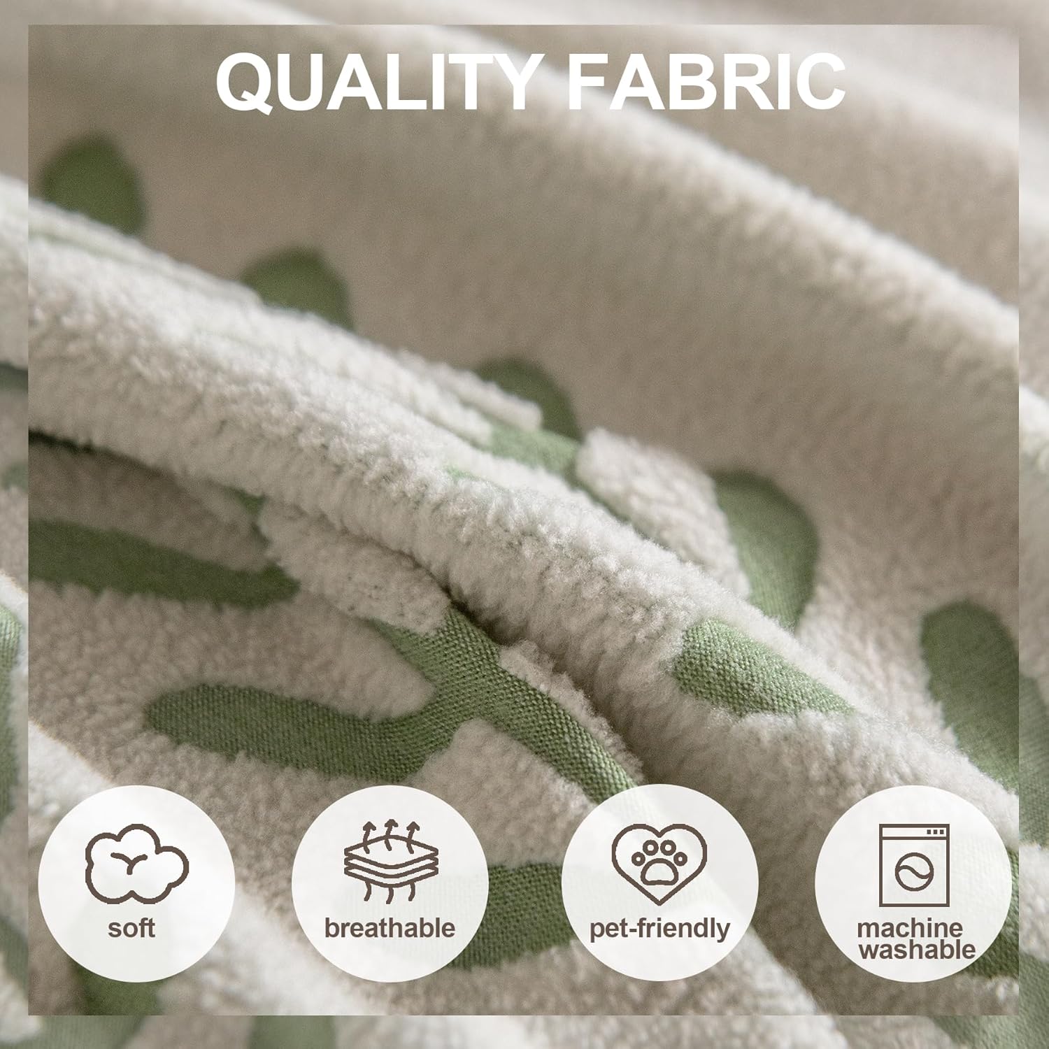 1 Piece Stretch Couch Cover for 3 Cushion Couch, Washable Sofa Slipcover with Green Leaf Pattern, Pet-Friendly Furniture Protector with Elastic Bottom for Kids and Pets (Large, Green)