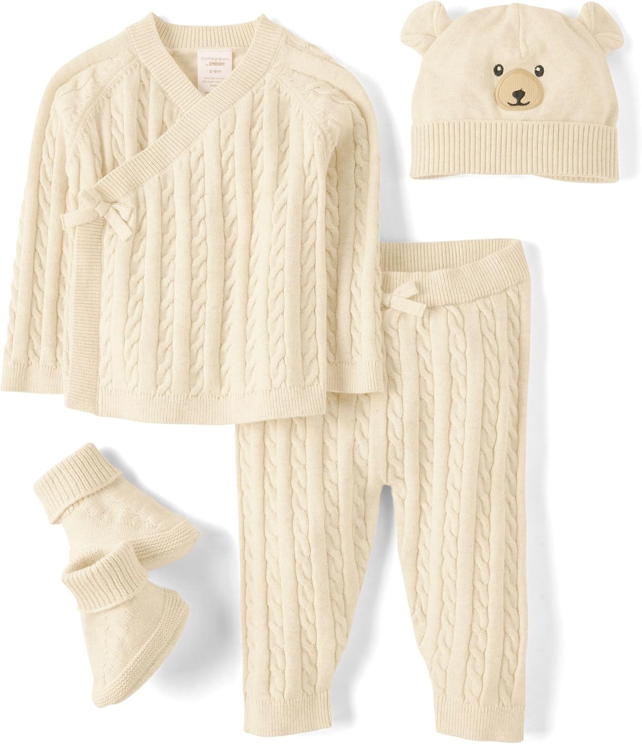 Gymboree baby-girls Take Me Home 100% Cotton Newborn Outfit