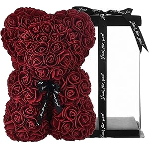 forever royal roses teddy bear