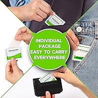 Vista 6 de EOTW Toallitas de pantalla de computadora envueltas individualmente prehumedecidas limpiador de monitor electrónico para iPhone, iPad, tableta, PC