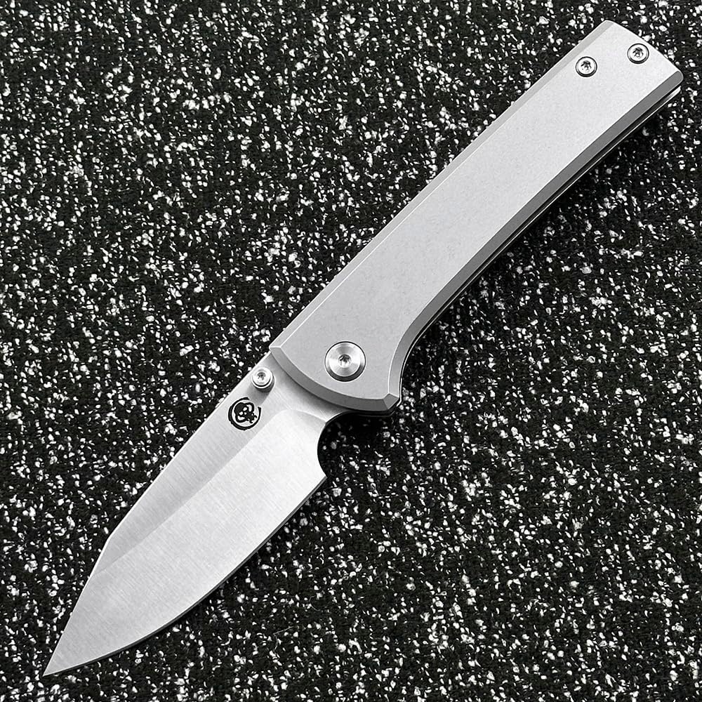 Chaves RCK9/Scapegoat Street Titanium Alloy Handle Folding Knife (Scapegoat Street)