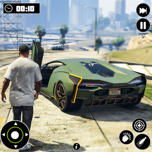 Stadtgangsterkriminalität Straßensimulator Mafia 3d