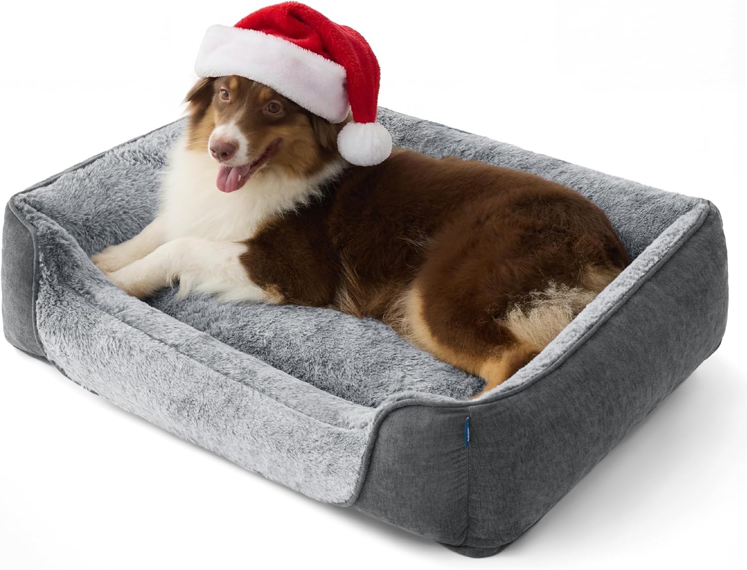 Bedsure großes Hundebett – 89 x 63 x 17 cm, Hundesofa für große Hunde, waschbarer Hundekorb mit abnehmbarem waschbarem Bezug, Hundecouch mit rutschfester Unterseite, kuschelig weiches Hundebett, groß, Grau Bedsure großes Hundebett – 89 x 63 x 17 cm, Hundesofa für große Hunde, waschbarer Hundekorb mit abnehmbarem waschbarem Bezug, Hundecouch mit rutschfester Unterseite, kuschelig weiches Hundebett, groß, Grau