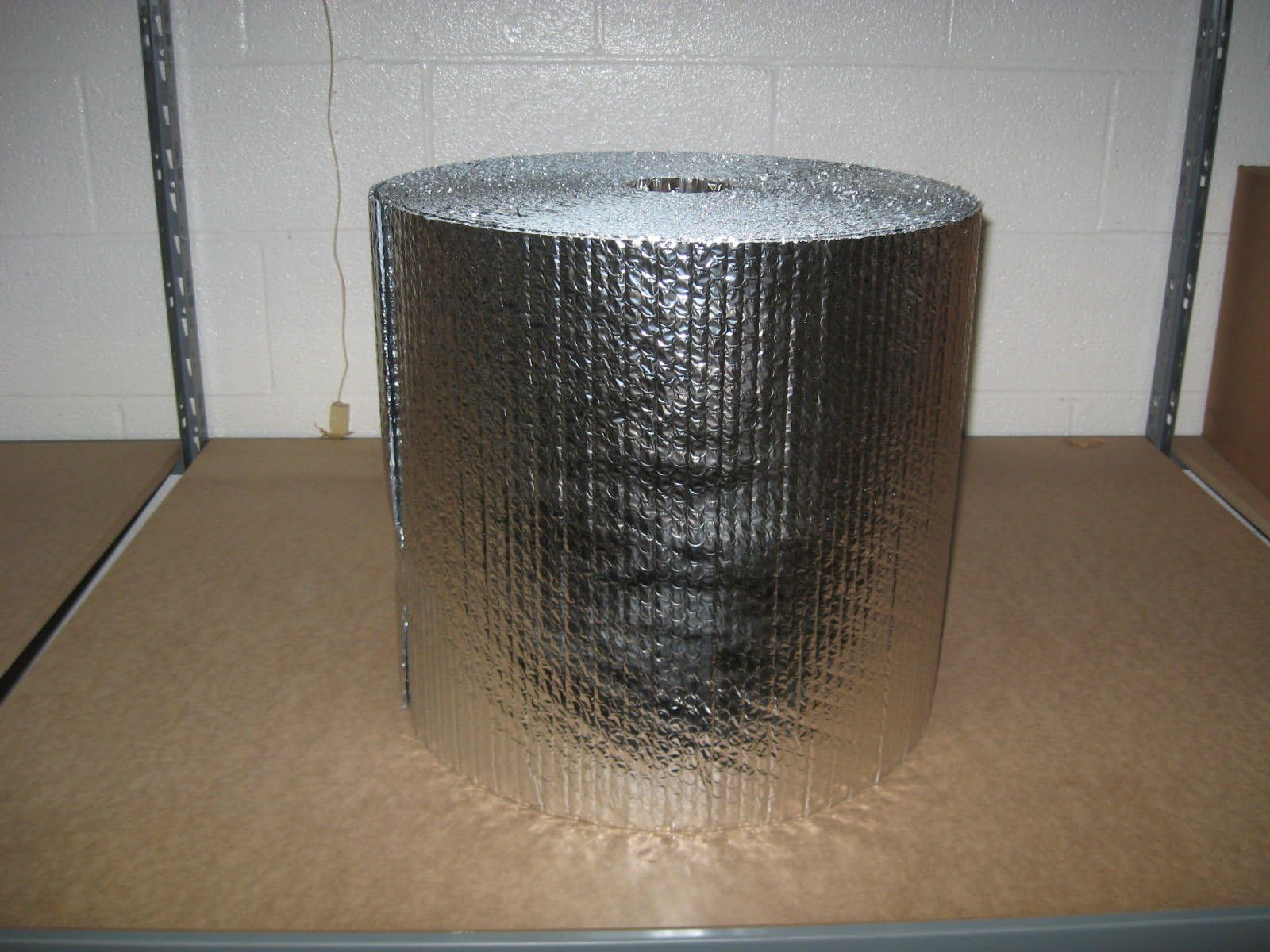 3/16" Insulated Metalized Mylar Double Foil Bubble, 16" X 125' Per Roll