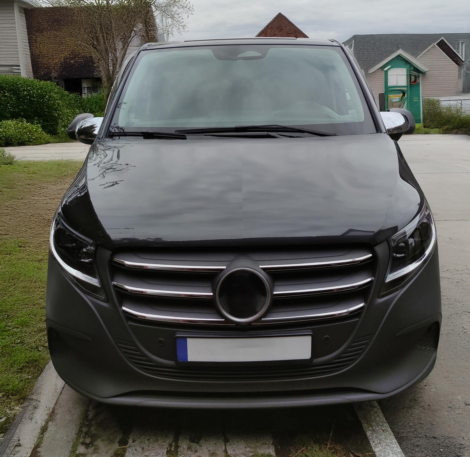 CHROMEMASTER Leisten für Kühlergrill, Zierblenden, Rostfreier Stahl Poliert Kompatibel mit Mercedes Vito W447 2024+ | Perfekte Passform; Neues, Attraktives Erscheinungsbild des Fahrzeugs