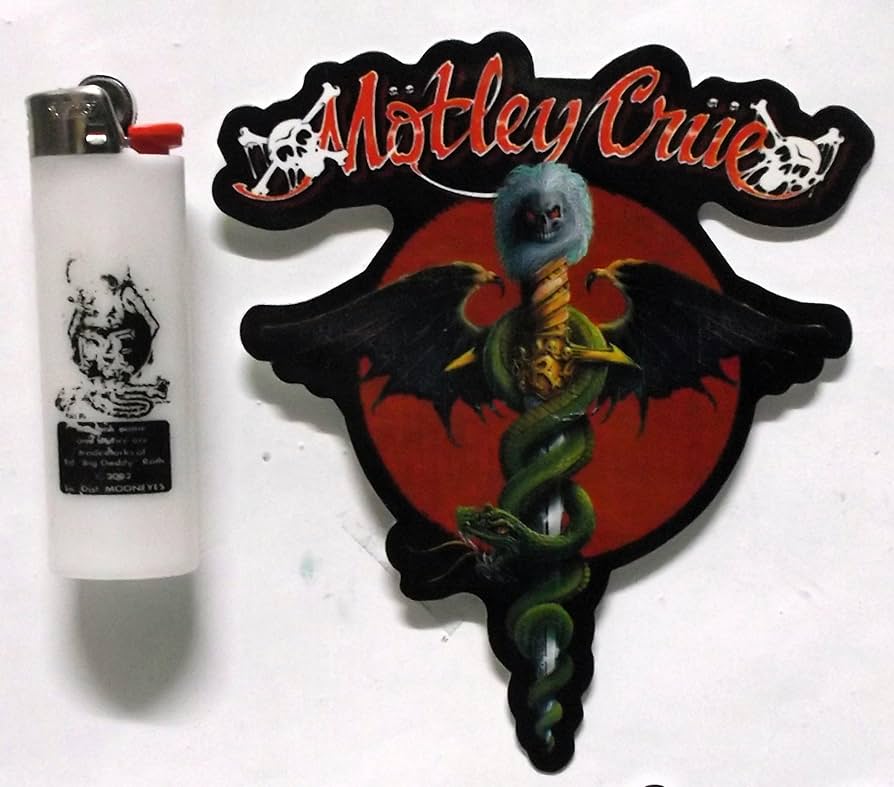 Amazon.co.jp: モトリー クルー ステッカー 4pcs MOTLEY CRUE 正規品