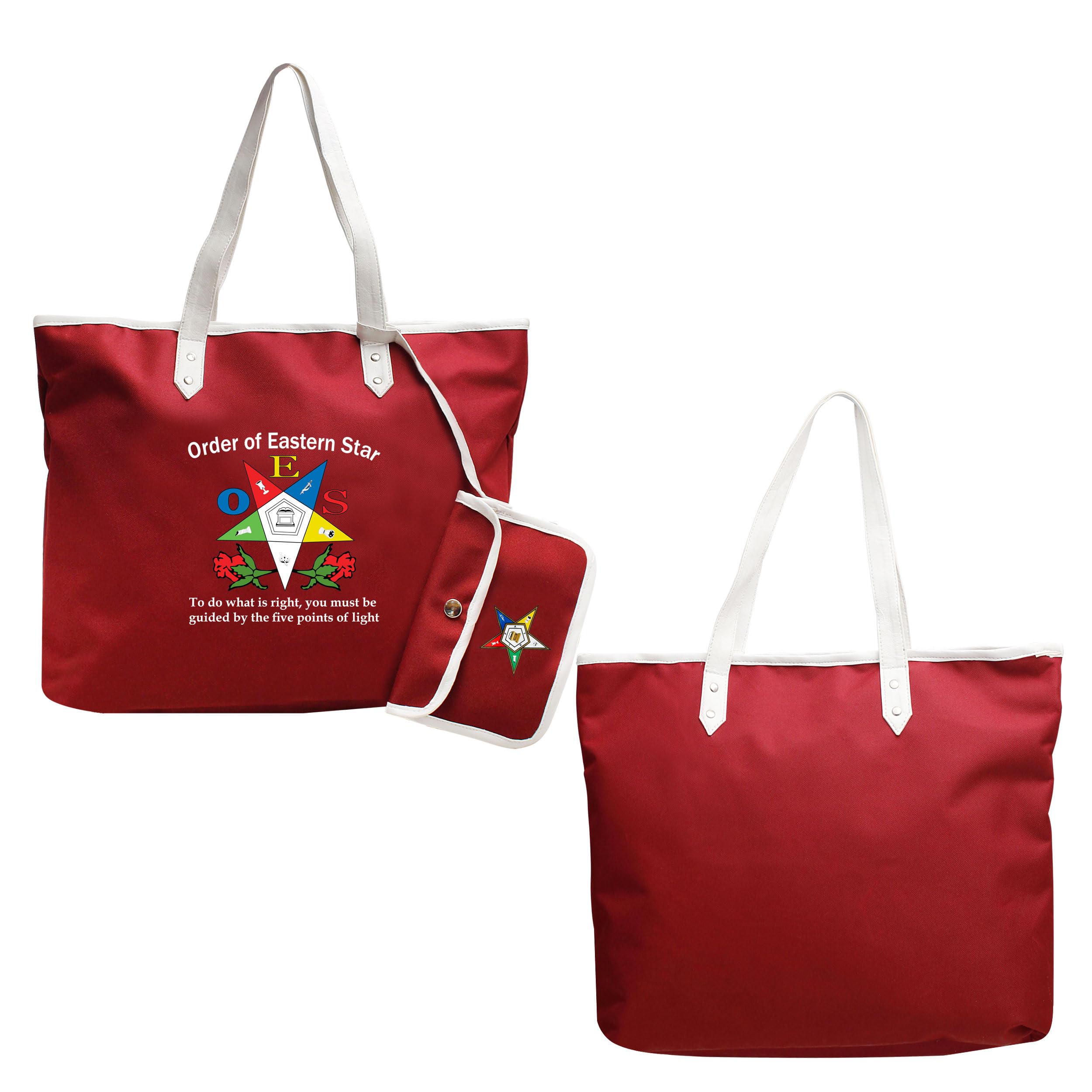 Order of the Eastern Star Tote Bag - OES Cordura Shoulder Bag