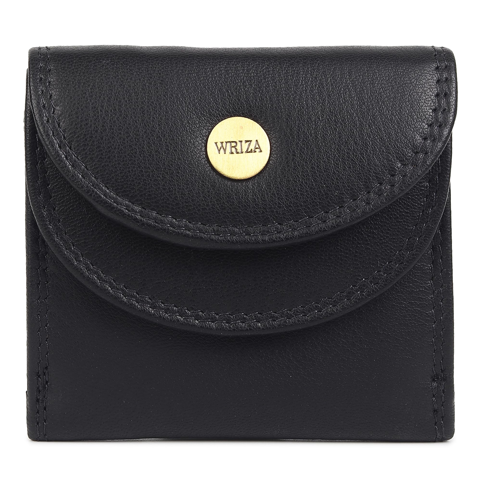 wriza Black Goat Leather Ladies Purse WI 184 — Premium craftsmanship | Durable finish | Practical design for everyday carry | Ideal gift | Genuine leather | Handcrafted | Reliable | Genu-picture-24