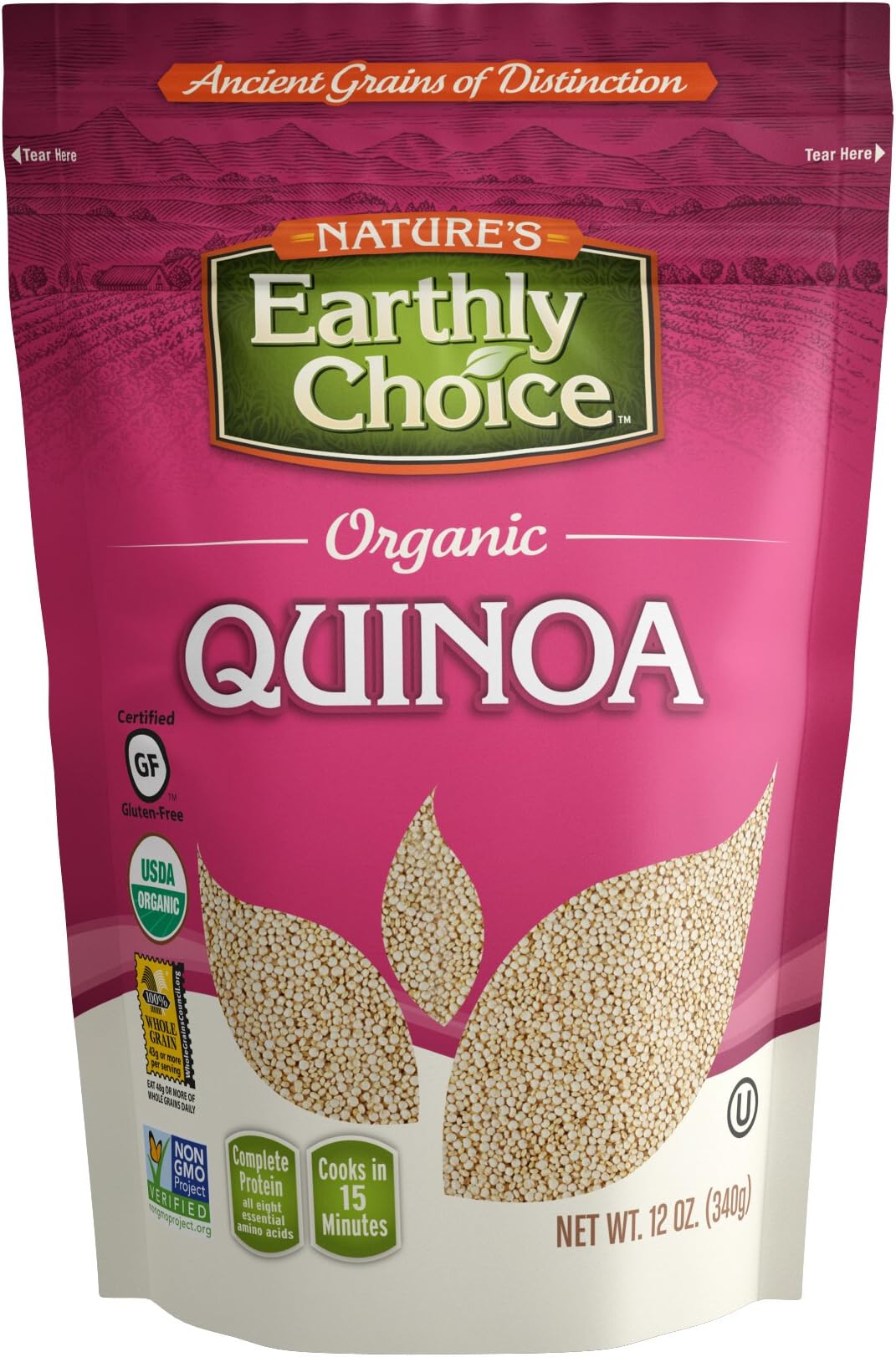 Nature's Earthly Choice Quinoa, 12 oz