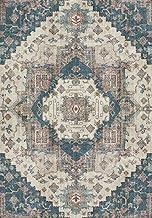 Seggada Chenille Rug Multi Color 115×75 CM t0358-r