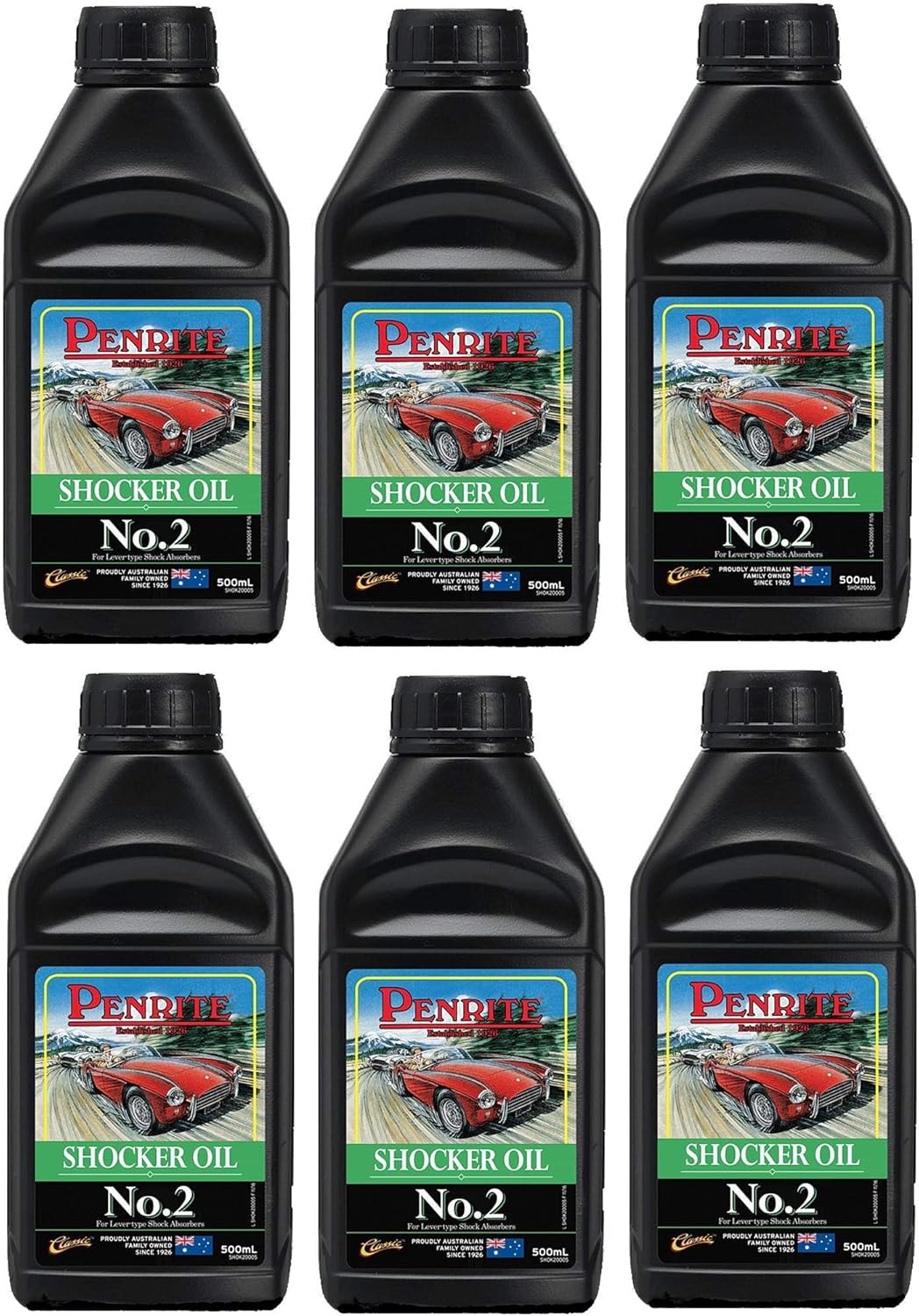 Penrite Classic Oils Shocker Oil No.2, SAE20 Suspension Oil 3 Liter