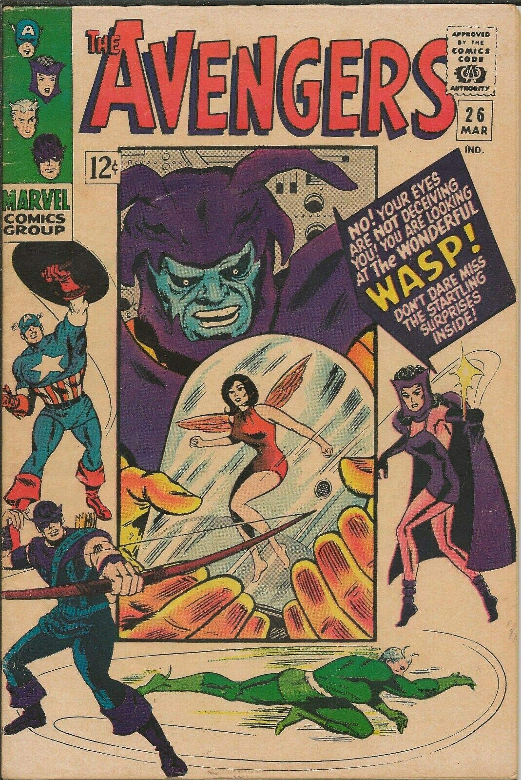 Avengers #26 1966 