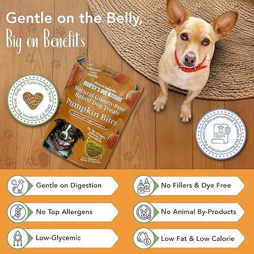 Miniatura 3 de Marcy's Pet Kitchen - Golosinas para perros diabéticos, crujientes y crujientes para perros - Sin conservantes - Aprobado por crujientes- Vegano,