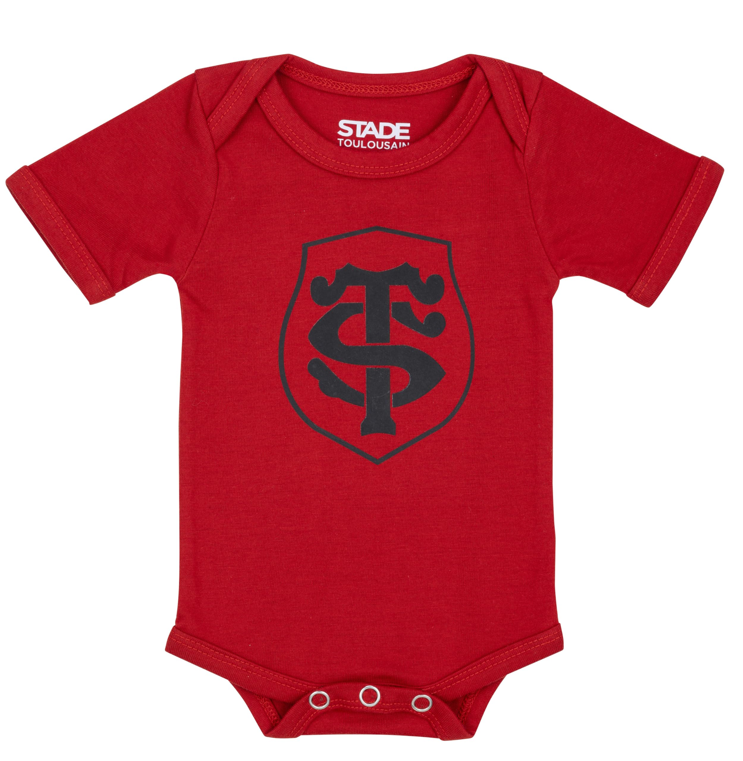 STADE TOULOUSAIN Body Bavoir bébé Toulouse - Collection Officielle Rugby