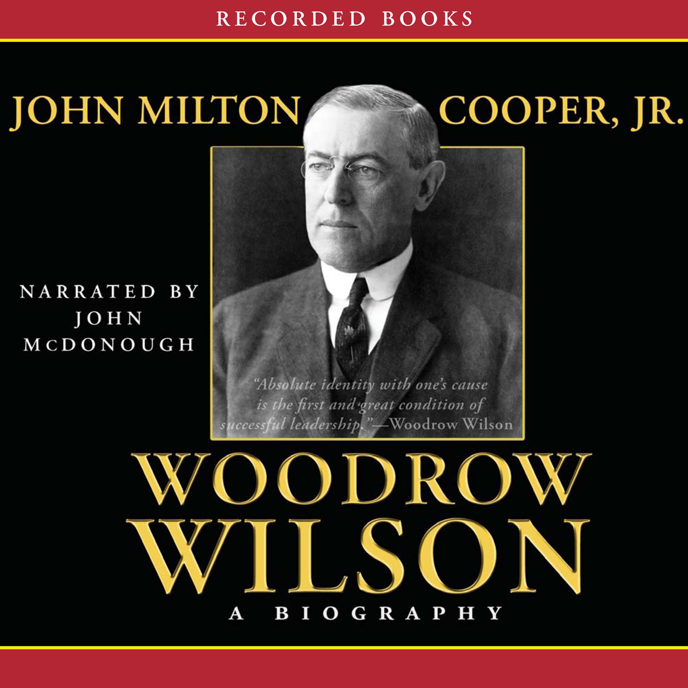 Cover art for Woodrow Wilson