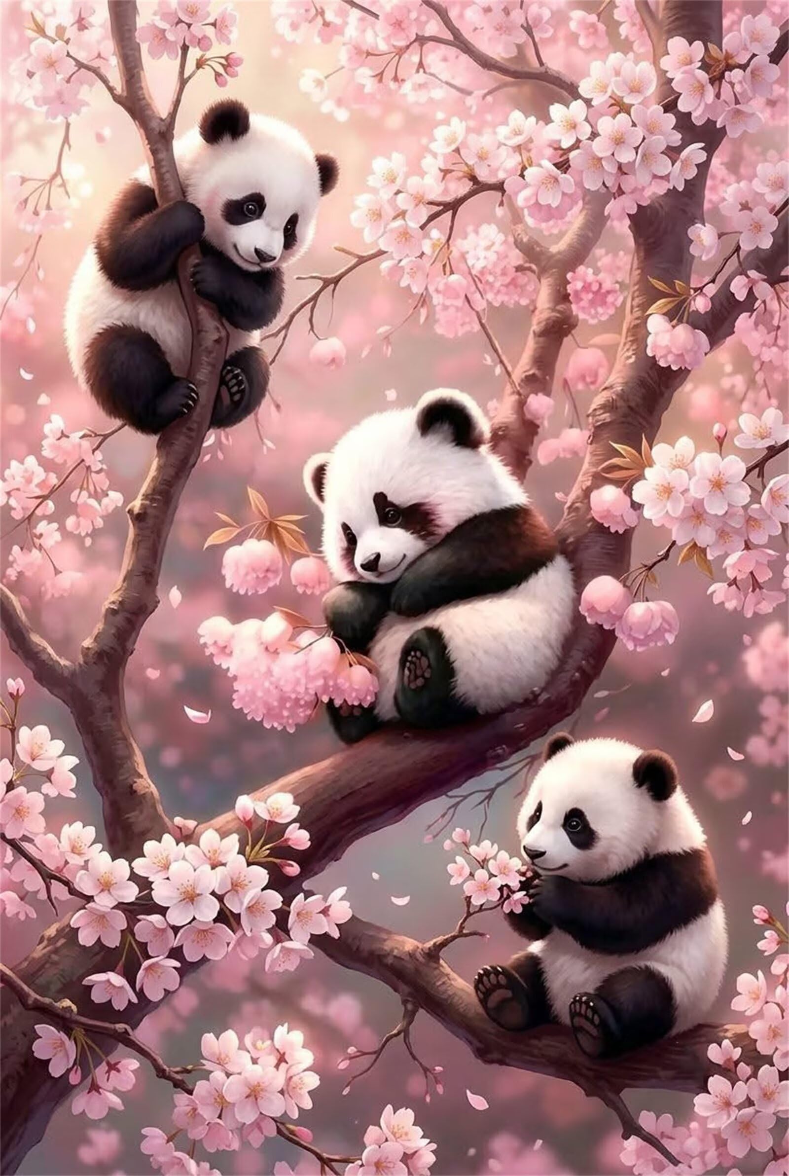 Puzzle 2000 Piezas Adultos Animales árboles Pandas, Rompecabezas Adultos Dificil 100x70cm, Estimula la Concentración y Antiestrés, Juego de Habilidad para Toda la Familia