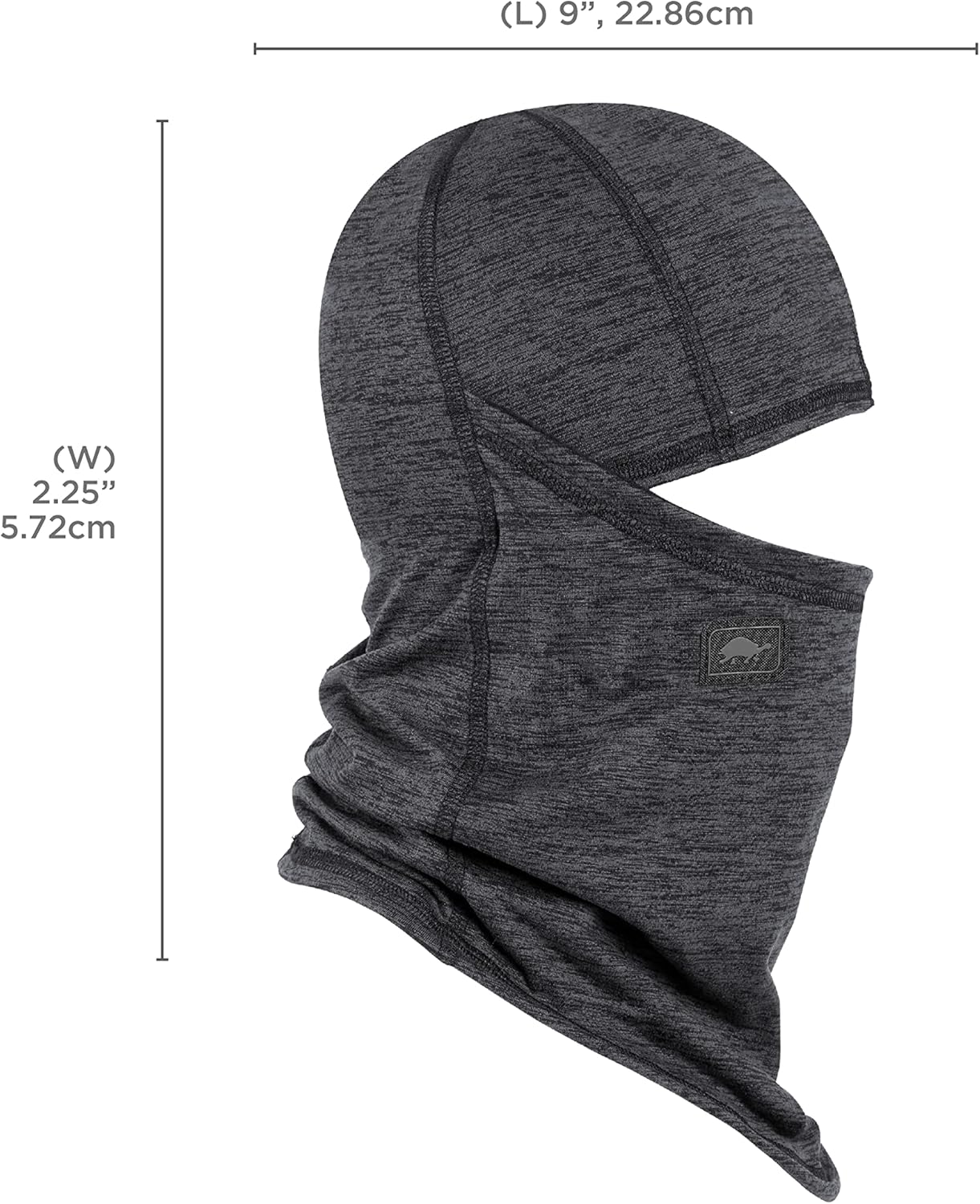 Turtle Fur Stria Quantum Balaclava Face Mask Hood Neck Warmer - Image 4