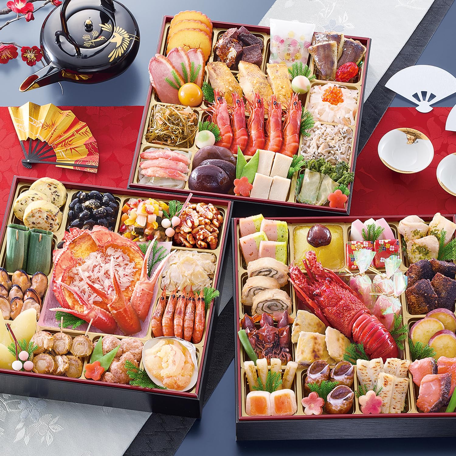 Amazon.co.jp: 【冷蔵 盛付済 おせち 解凍不要 】 京都祇園「華