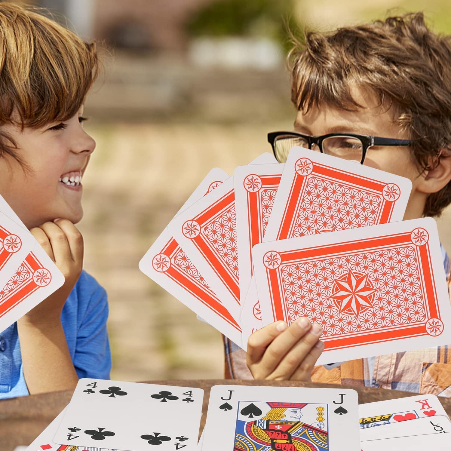 Amazon.co.jp: キングサイズ トランプ 特大 カードゲーム ファミリー