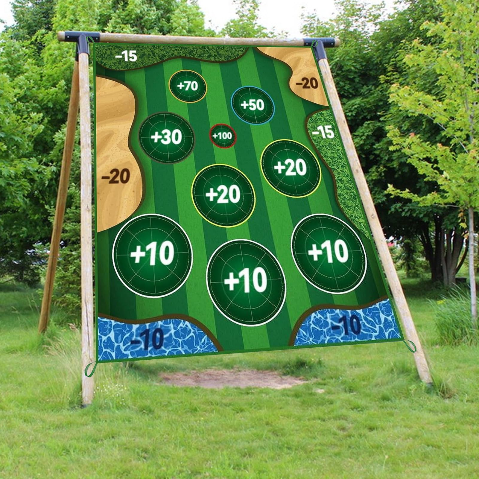 Mata Do Ćwiczeń Golfa Sprzęt Sportowy Do Treningu | Dwustronna Mata Do Ćwiczeń Golfowych Do Użytku Na Zewnątrz, W Domu, Na Podwórku, Na Polu Golfowym, W Biurze, Na Trawniku, W