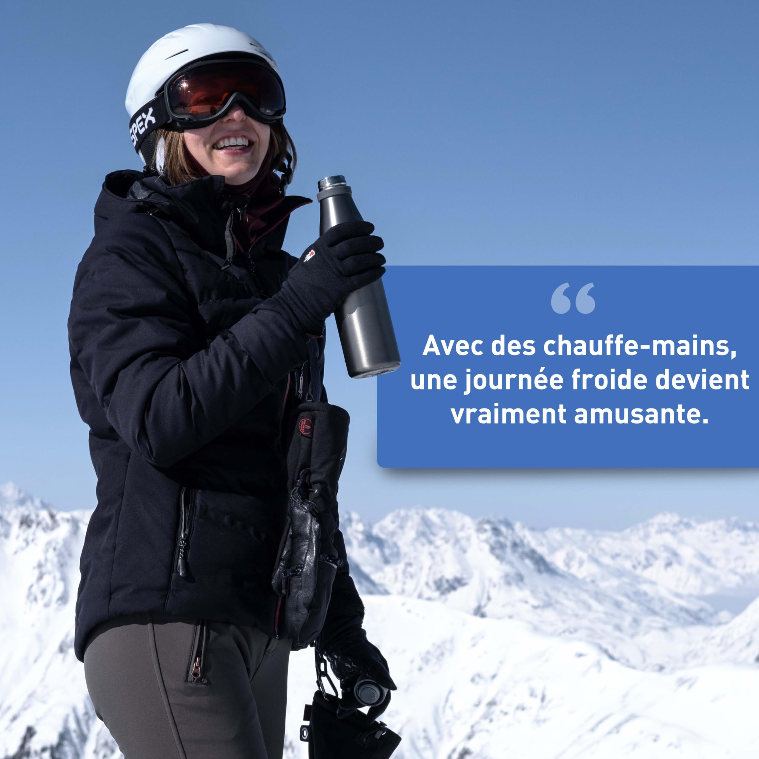THE HEAT COMPANY Chauffe-Mains - 10 ou 40 Paires - Extra Chaud - Chaufferettes Mains - 12 Heures de Chaleur - Chaleur immédiate - autochauffante - purement Naturel