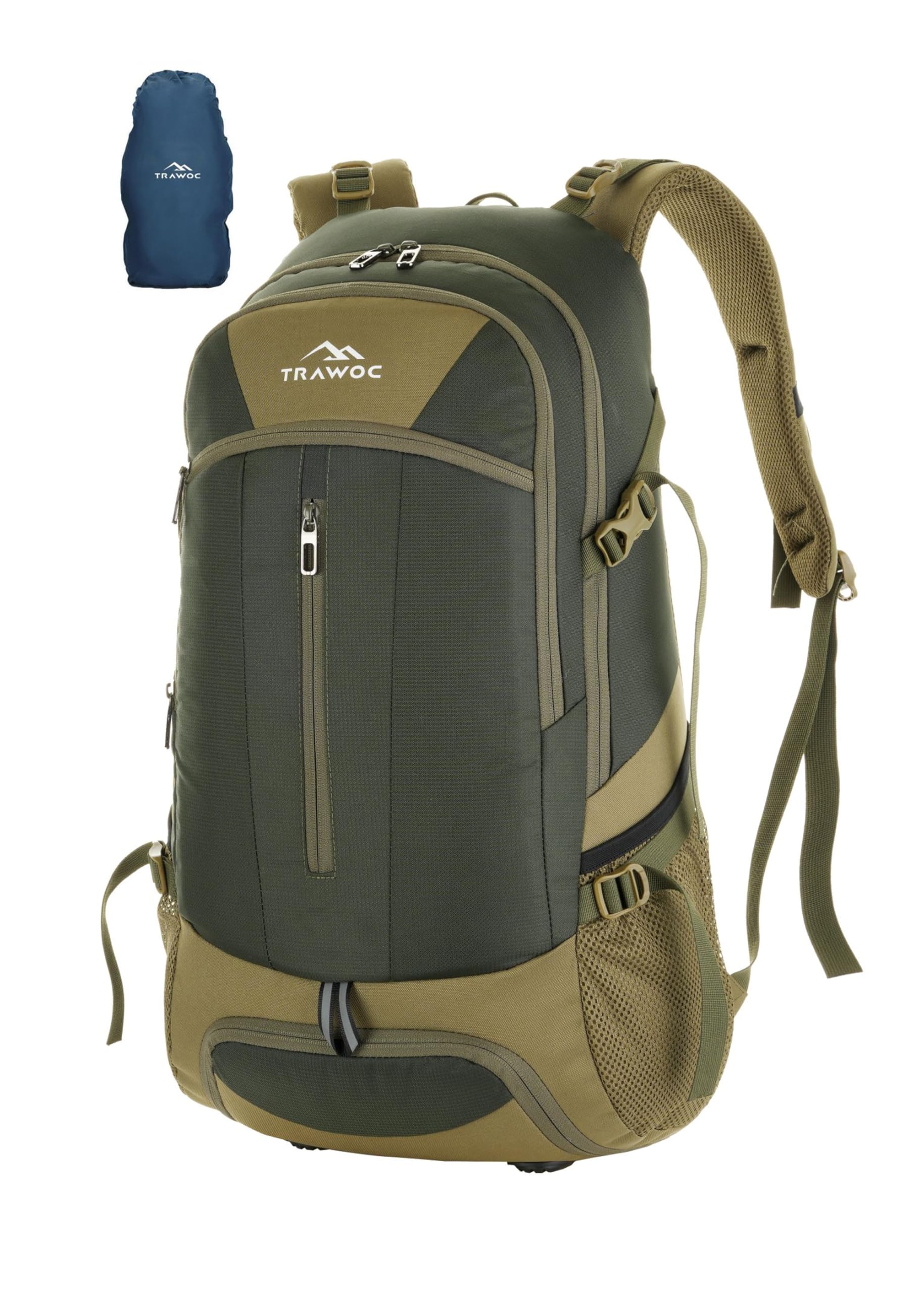 TRAWOC FALCON 40 Litre Travel Backpack Travel Backpack Laptop Backpack for Men and Women, Casual Daypack with Rain Cover Hiking, Trekking, Travelling Bag, LHK005