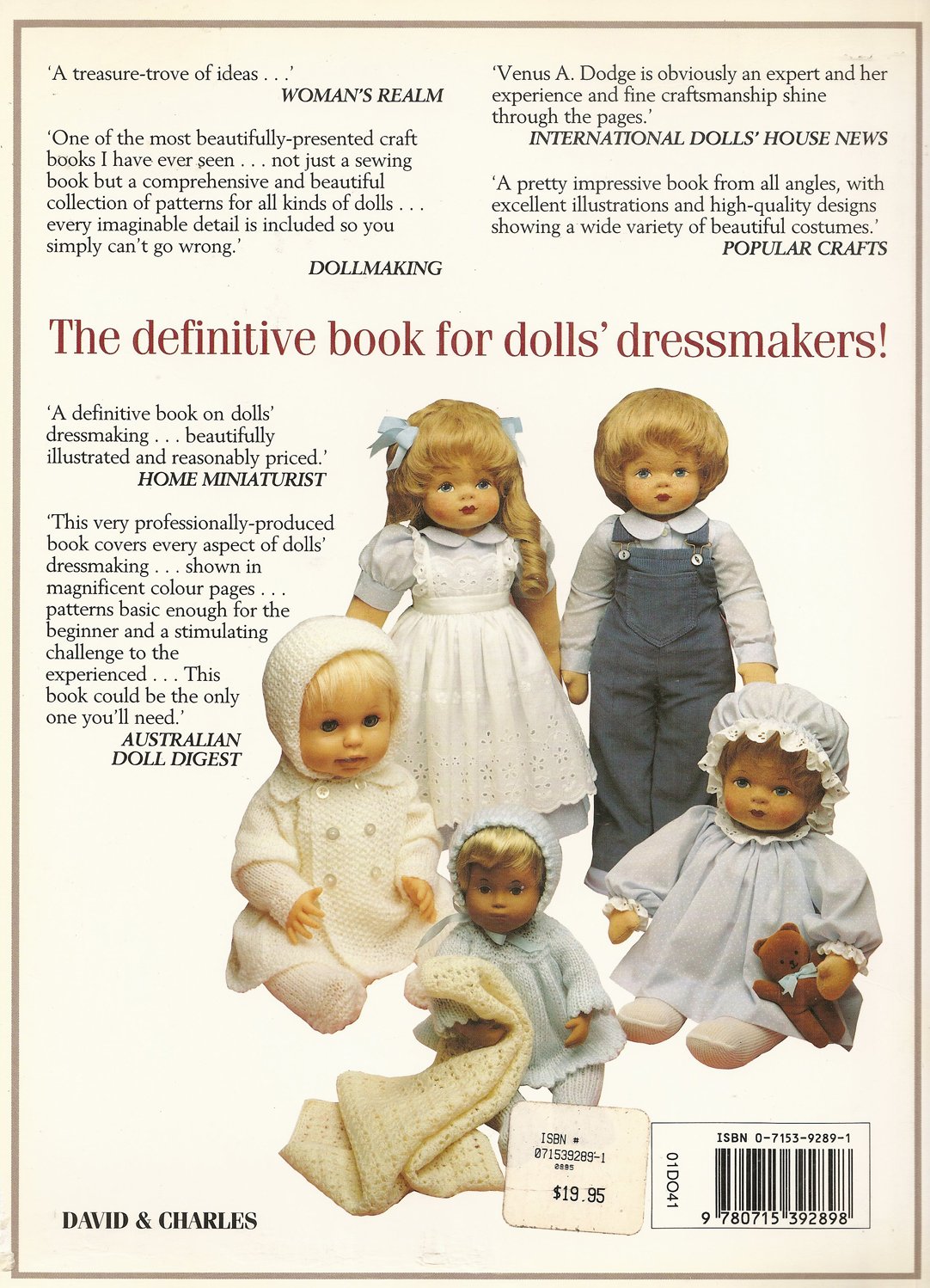 The Dolls' Dressmaker: The Complete Pattern Book - Image 2