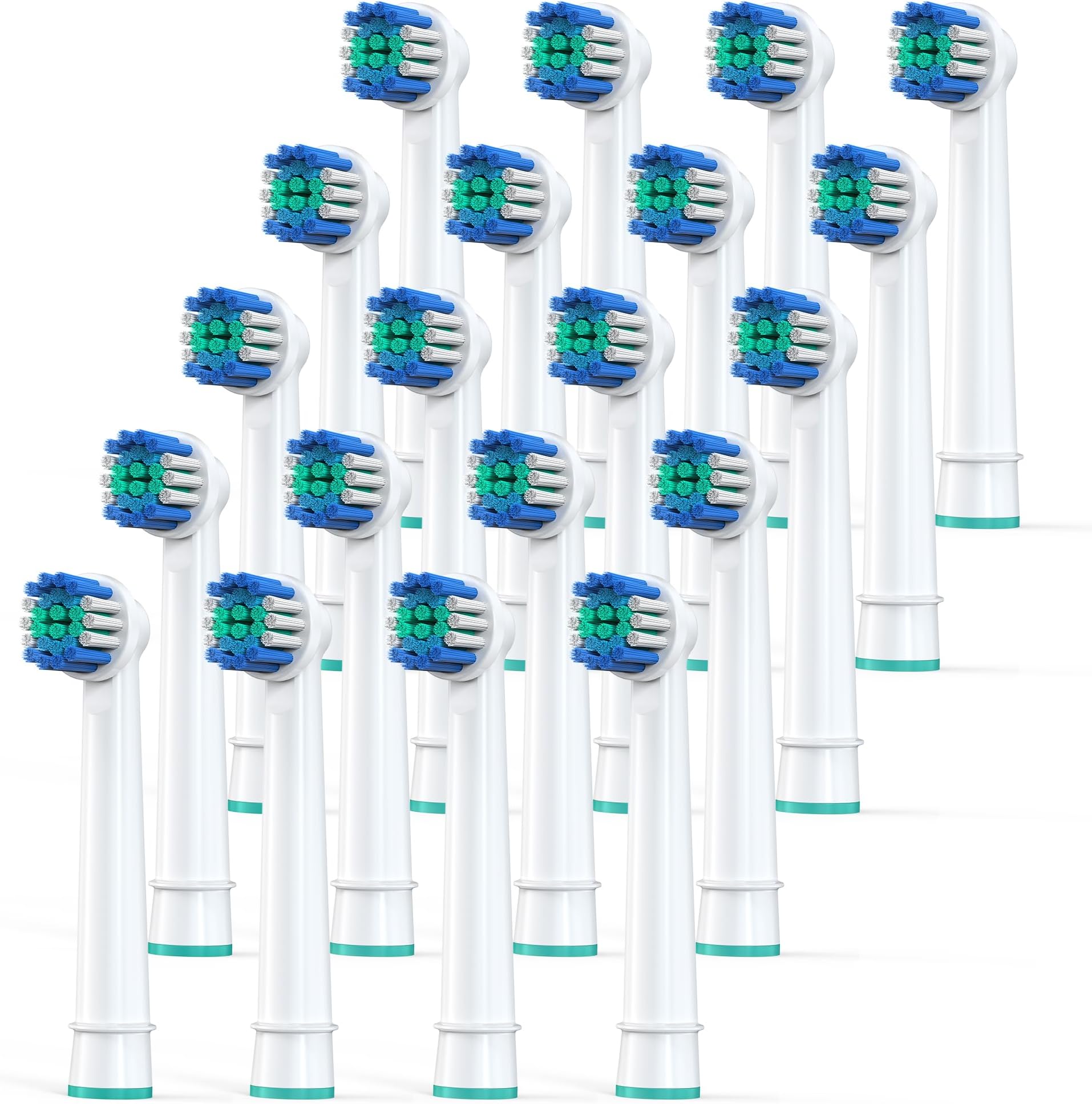 Replacement Toothbrush Heads Compatible with Oral B Braun