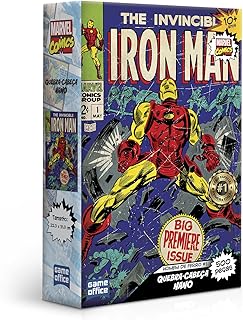 Toyster - Quebra-cabeça: Homem de Ferro - 500 peças nano - Game Office