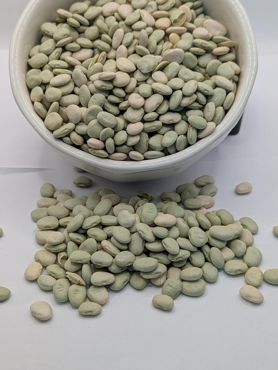 High Plains Green Baby Lima Beans | 10 Pound Bag | Farm-Fresh | Non-GMO Verified | High Protein & Fiber Source | Dry Beans | Directly Sourced from Local Farmers