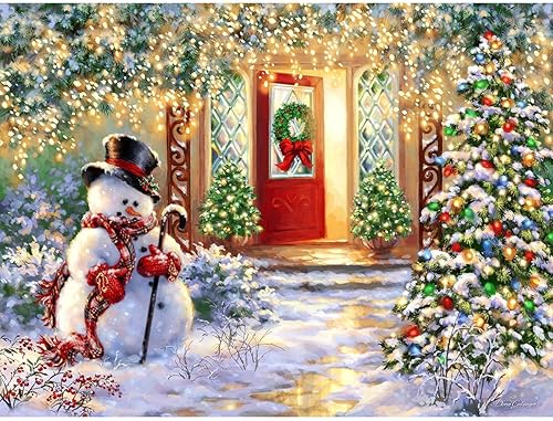 Springbok Rompecabezas de 1000 piezas para Navidad, fabricado en Estados Unidos