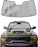Vista 13 de Parasol de Parabrisas para Dodge Ram 1500 2002-2008 Protección Solar para Ventana Delantera - Salvaguarda