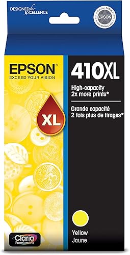 Miniatura 4 de Epson T410XL020 Premium Negro Alta Capacidad -Cartucho -Tinta T410 Claria Premium -Tinta Amarillo de Alta Capacidad para Selectos Impresoras