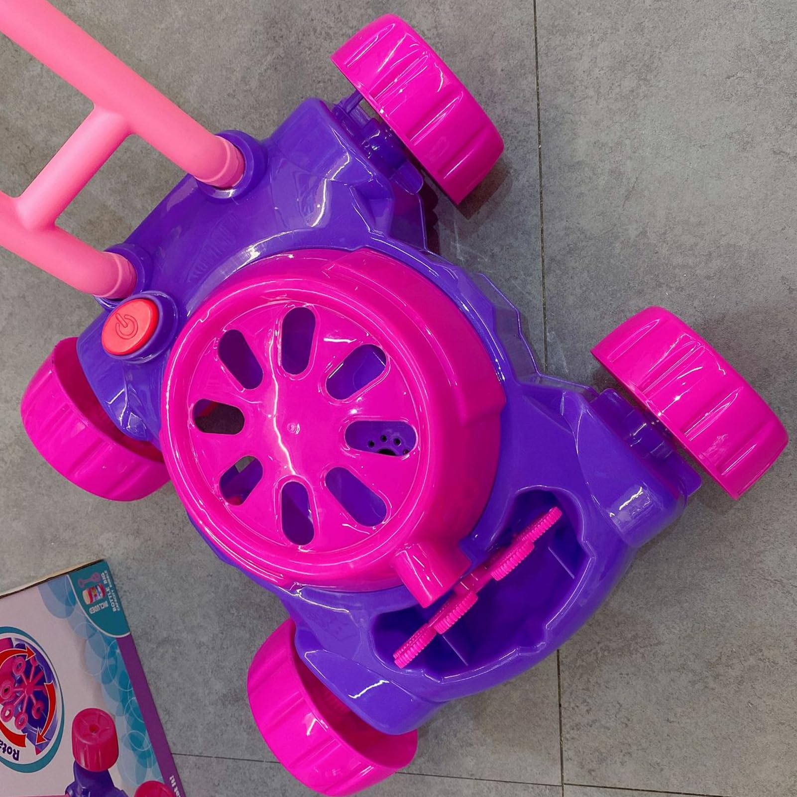 Macchina Per Bolle Di Sapone Giocattoli Estivi per Giardinaggio all'Aperto | Giocattoli A Bolle Per Uso Esterno per Bambini in Età Prescolare per Bambini per Ragazzi e Ragazze per Natale e Complea