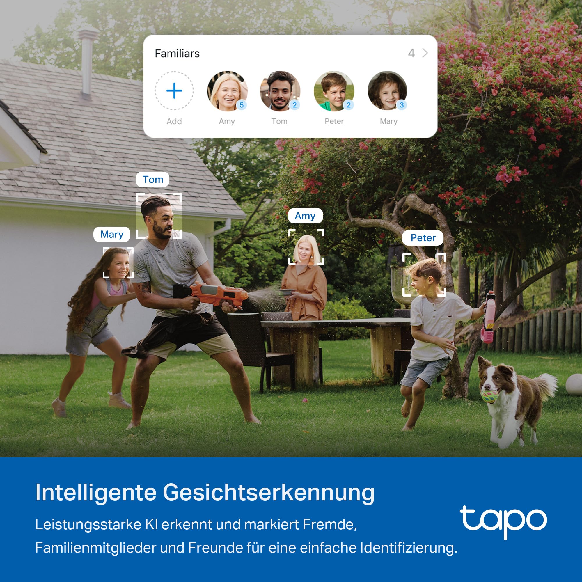 Tapo H500 CentralHub, 16GB integriert, Speicher erweiterbar auf bis zu 16TB, unterstützt 16 Kameras & 64 Sensoren, lokaler Speicher, HDMI, 5 GHz WLAN/Ethernet, integrierter Alarm, Matter